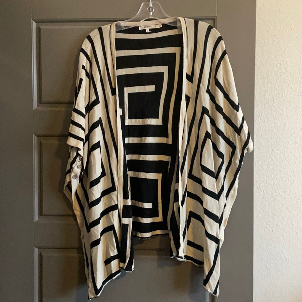 Beautiful Beige & Black Tunic